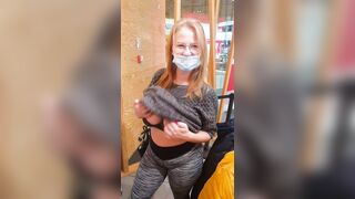 Huge Boobs: Spring is coming, so you have to do outfit shopping, shopping with a bit of risk. #3