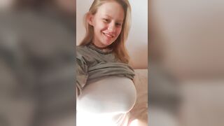 Huge Boobs: Did you expect something like this under that humble t-shirt? #4