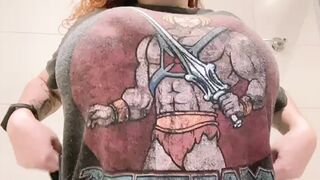 Huge Boobs: I hope this jiggly tittydrop brings your mood up on this monday!♥️♥️ #2