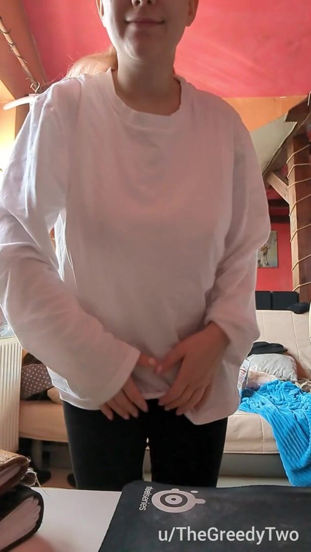 My 32H's in an oversized jumper