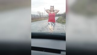Huge Boobs: Here's what making silly bets with friends in college looks like. #3
