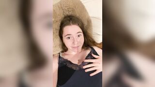 Be honest… would you fuck a 19 year old with g-cups like me?