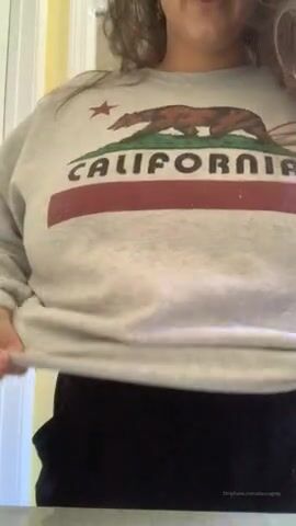 Best thing about big boobs is the titty drop