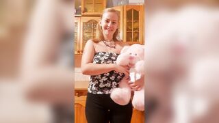 Huge Boobs: Are you surprised? Because my plushie probably is. #2