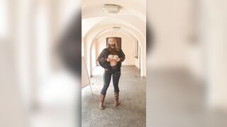 Huge Boobs: So, the city is old and sizable, and my boobs are young and also sizable. #3