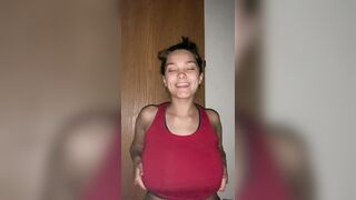 Huge Boobs: Just wanna show you what I got ☺️ #1