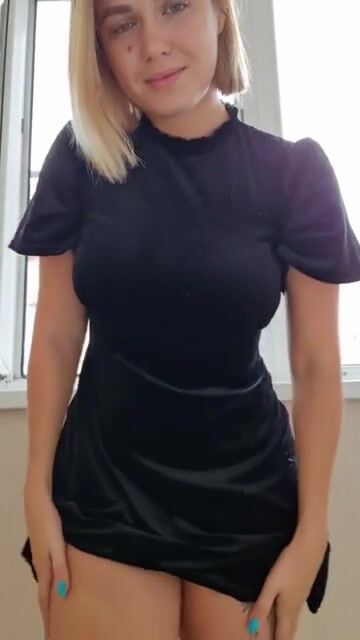 Sometimes I like to wear modest dresses,but you know...