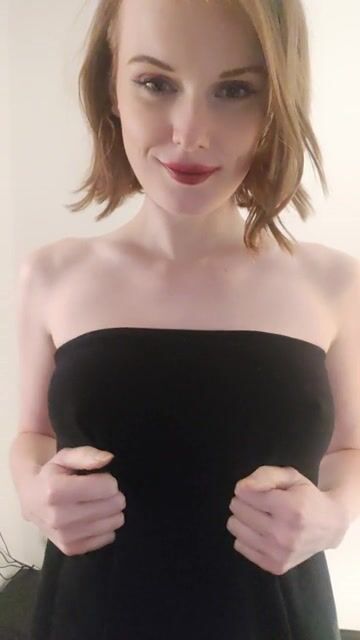 Not a titty drop, but a titty pop!