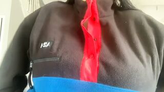 Huge Boobs: 5’ tall and these huge tits #2