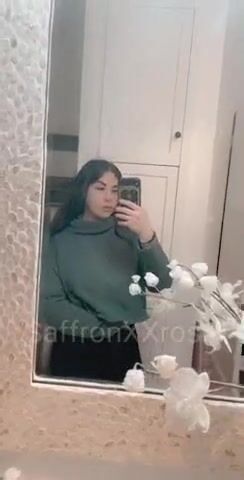 It's difficult for me to see a mirror and not get my tits out!!