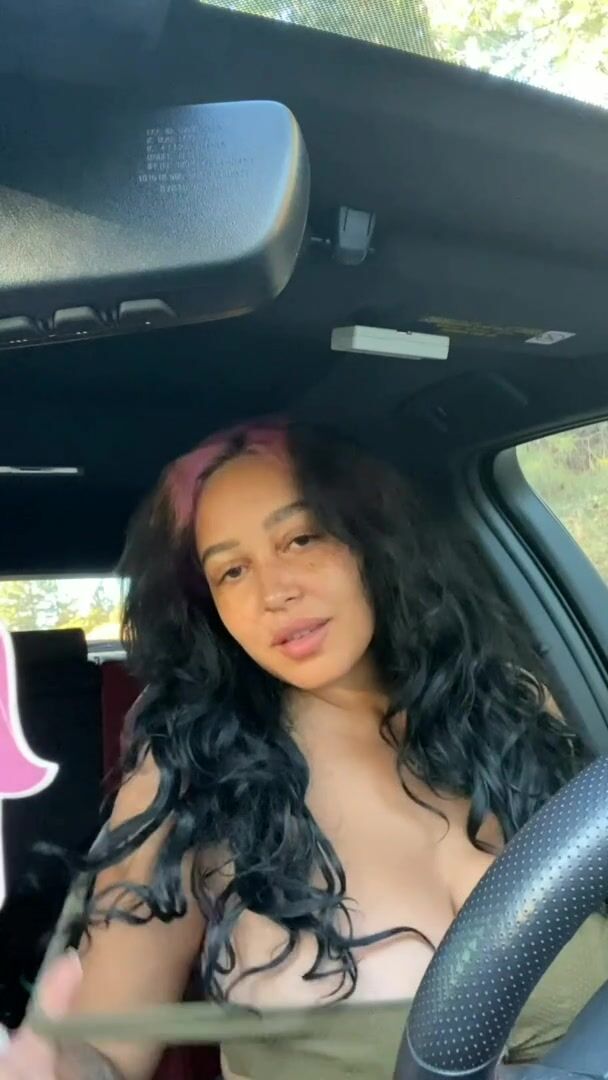 Huge car boobs