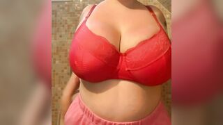 Huge Boobs: My tits bounce so much when they drop #1