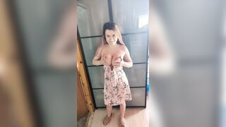 Huge Boobs: My morning naturals :3 btw i am only 4'11 dont laugh! #3