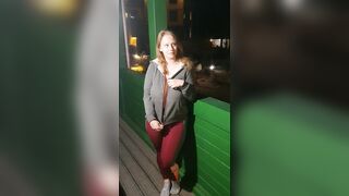 Huge Boobs: I was in the mountains. Here I am tired after hiking, but my boobs seem to be getting more oxygen and bigger. Heh #3