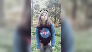 Huge Boobs: The garbage man almost crashed his truck staring. Must have been a powerful drop! ♥️♥️ #3