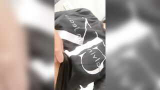 Huge Boobs: Showing you what’s under my t-shirt ♥️♥️ #2