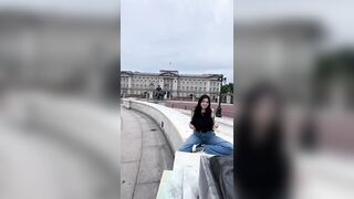 Huge Boobs: Huge boobs flashing ouside #3