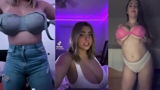 Huge TikTok tits