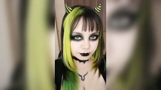 would you fuck a busty goth thats only 4'11?