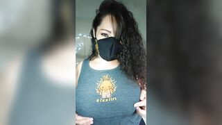 Huge Boobs: I'm just gonna get these out real quick.. #3