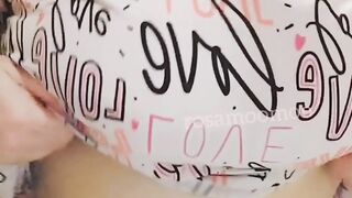 Huge Boobs: My big boobs needed some air during my shift #3