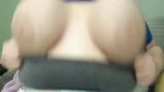 Huge Boobs: Imagine these bouncing in your face as I ride your cock ;) #2