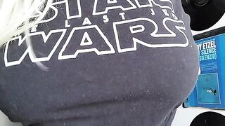 Natural Titties: Happy titty Tuesday! Here's my Star Wars titties :) #2