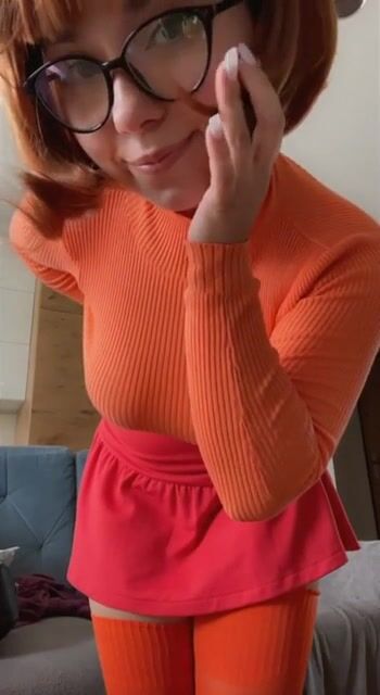 Velma has some cute and natural tits