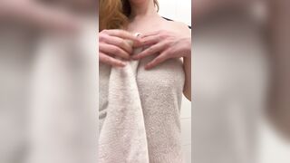 Natural Titties: All-natural redhead #3
