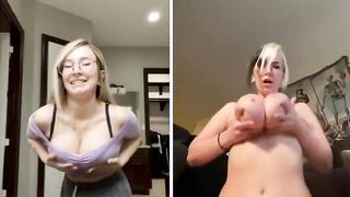 Huge Boobs: TOLD U I HAVE COW TITS #4