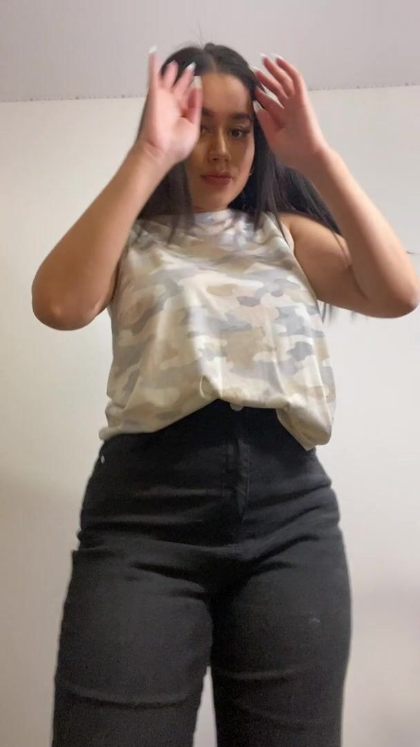 Probably the biggest boobs you’ll see today... are they too big or still okay?