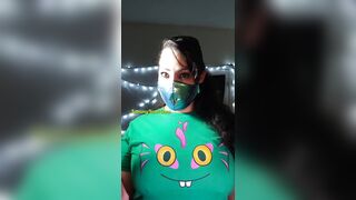 Huge Boobs: They're heavy today. Could you lend a hand? #1