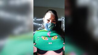 Huge Boobs: They're heavy today. Could you lend a hand? #2