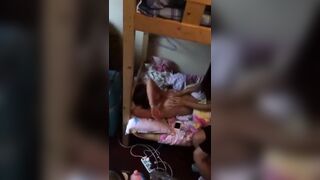 Grab Her Titties: Asians in Their Dorm Room #4