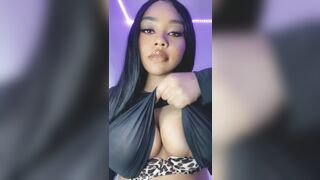 Big Brown Areolas: This blasian thinks 3rd times the charm, do you? #2
