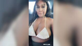 Big Brown Areolas: I love showing you my boobs #2