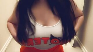 Big Boobs: Are my Hooters big enough for you? ♥️♥️ #2