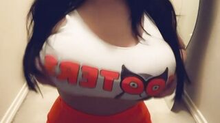 Big Boobs: Are my Hooters big enough for you? ♥️♥️ #3