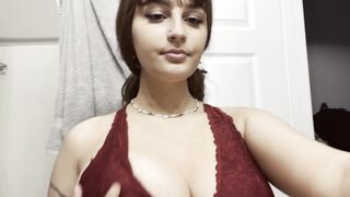 Big Boobs: Flashing my huge tits #2