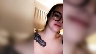 Big Boobs: Just winding down after the gym with a little paint session #3
