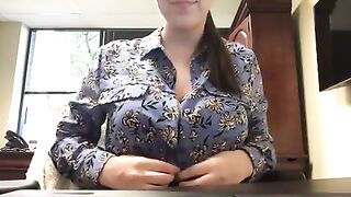 Big Boobs: I really should start closing the office door... #2