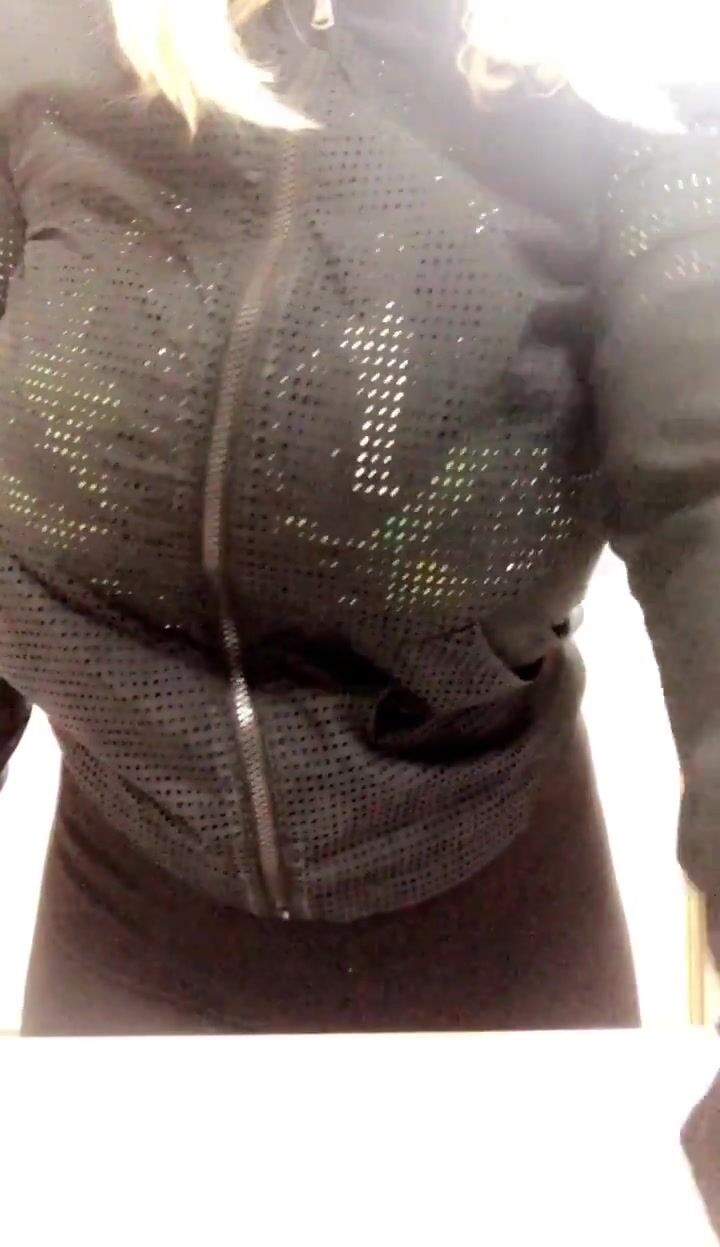 My 32H naturals being exposed at work.. happy Titty Tuesday!