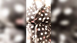 Just me getting ready for my shower on this Sunday morning...