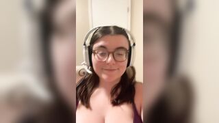 Big Boobs: are chubby gamer girl titty reveals your kinda thing? #1