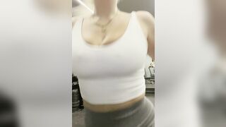 Big Boobs: Anyone want to be my workout buddy? #4
