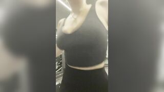 Big Boobs: they just always seem to escape at the gym! #2