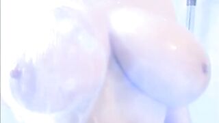 90s Tits: Linsey Dawn Mckenzie washes her mammoth jugs #4