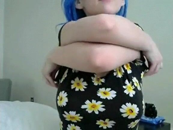 Blue hair