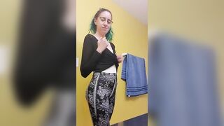 Small Tits / Big Ass: I wonder if any of my customers today noticed I wasn't wearing a bra.... #2