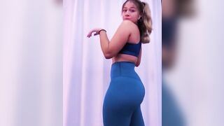 Small Tits / Big Ass: Gym time #2